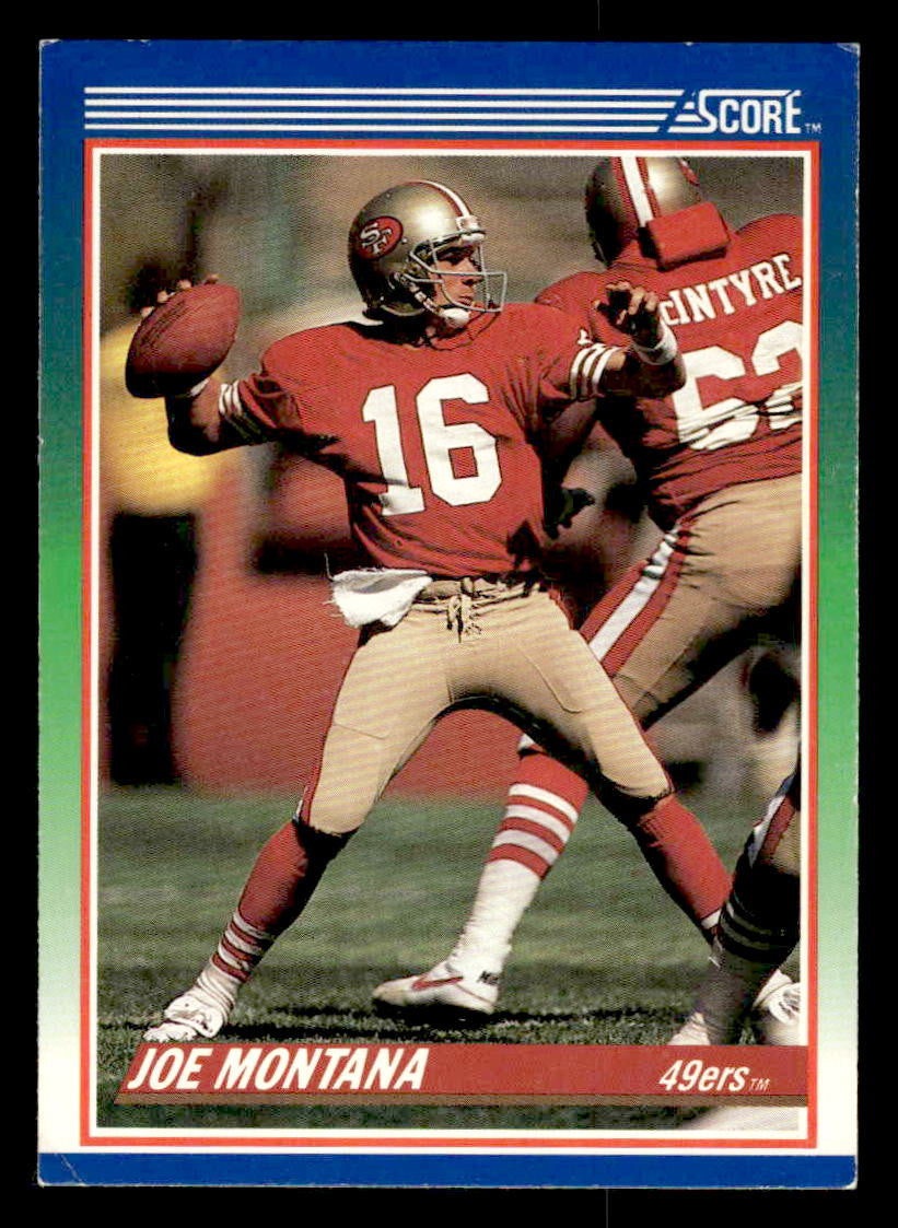 1990 Score #1 Joe Montana