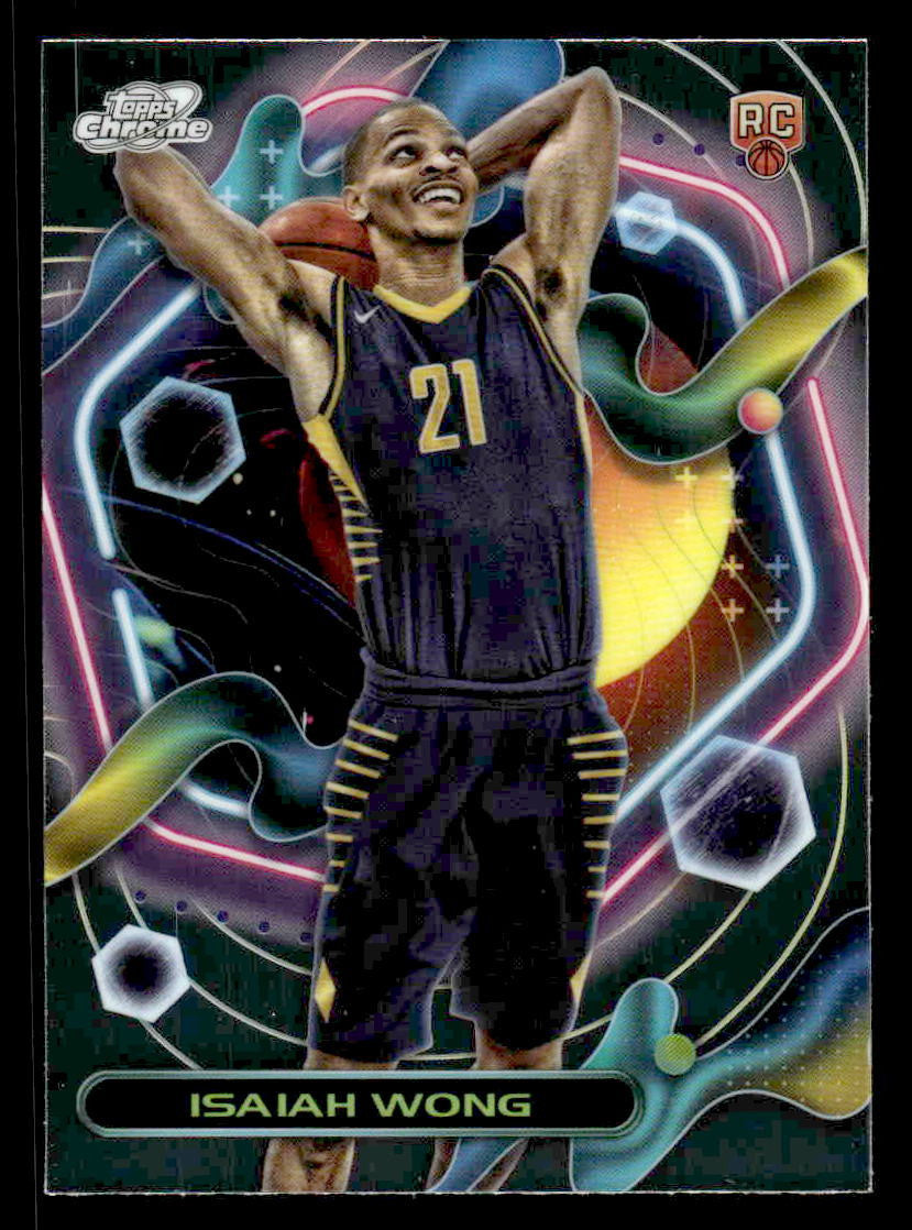 2023-24 Topps Chrome Cosmic #195 Isaiah Wong