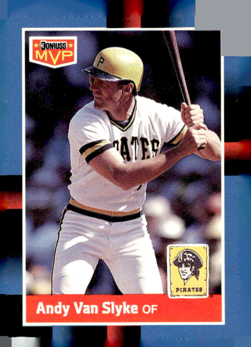 1988 Donruss #BC-8 Andy Van Slyke Bonus MVPs