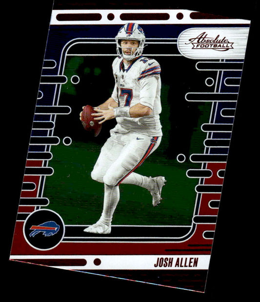 2024 Panini Absolute #11 Josh Allen Red and Blue
