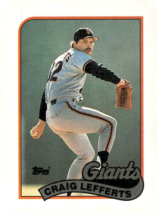 1989 Topps #372 Craig Lefferts