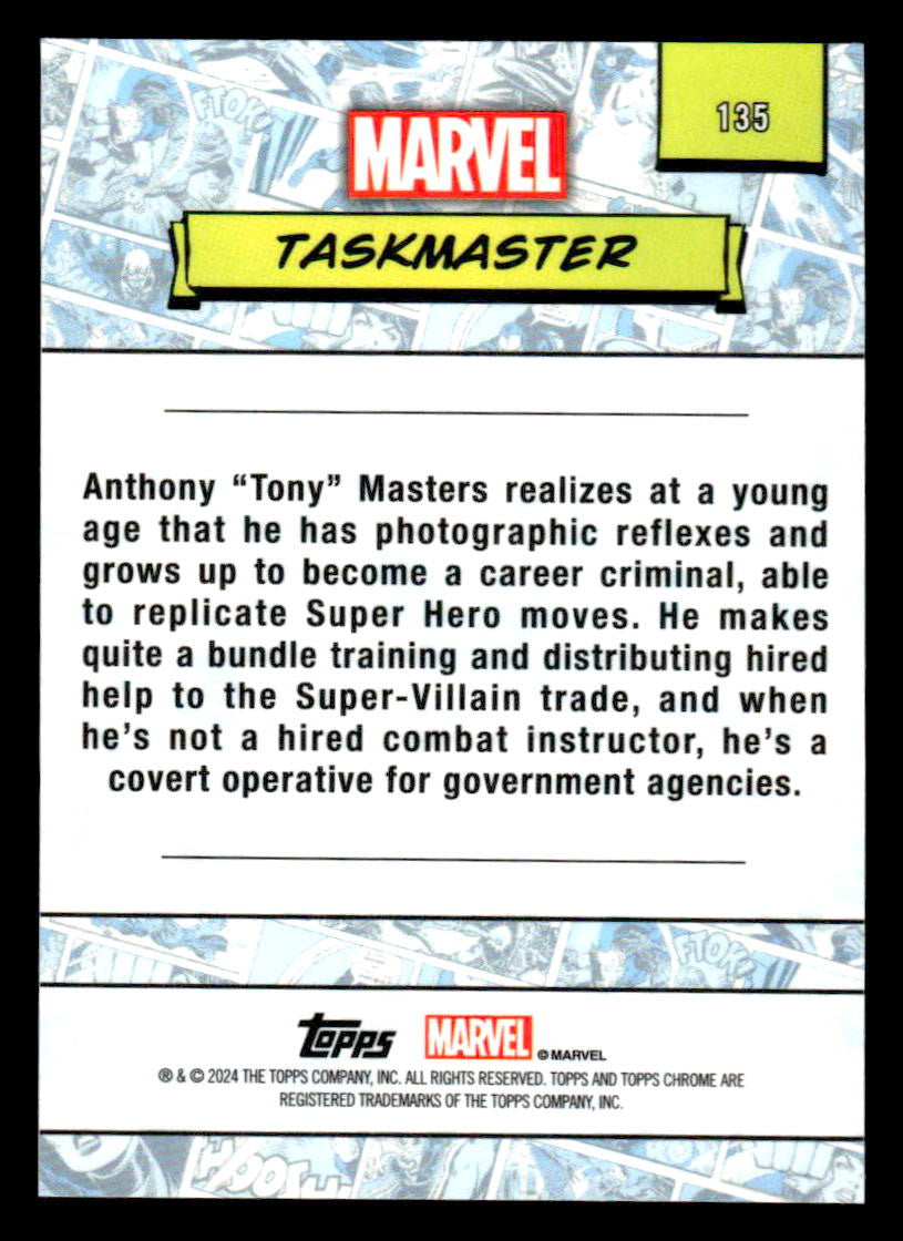 2024 Topps Chrome Marvel #135 Taskmaster