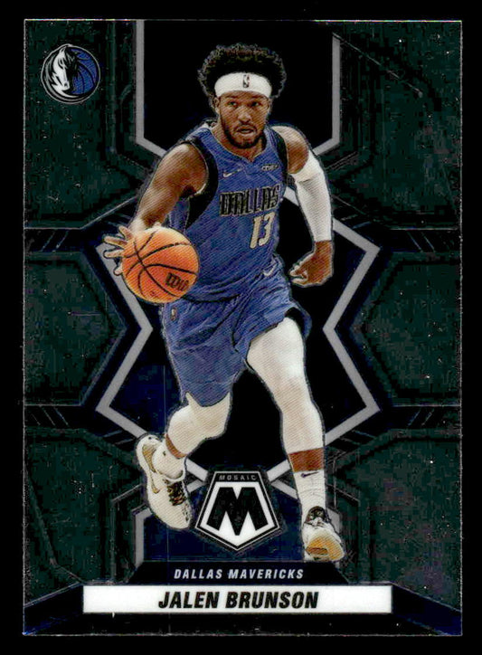 2021-22 Panini Mosaic #117 Jalen Brunson