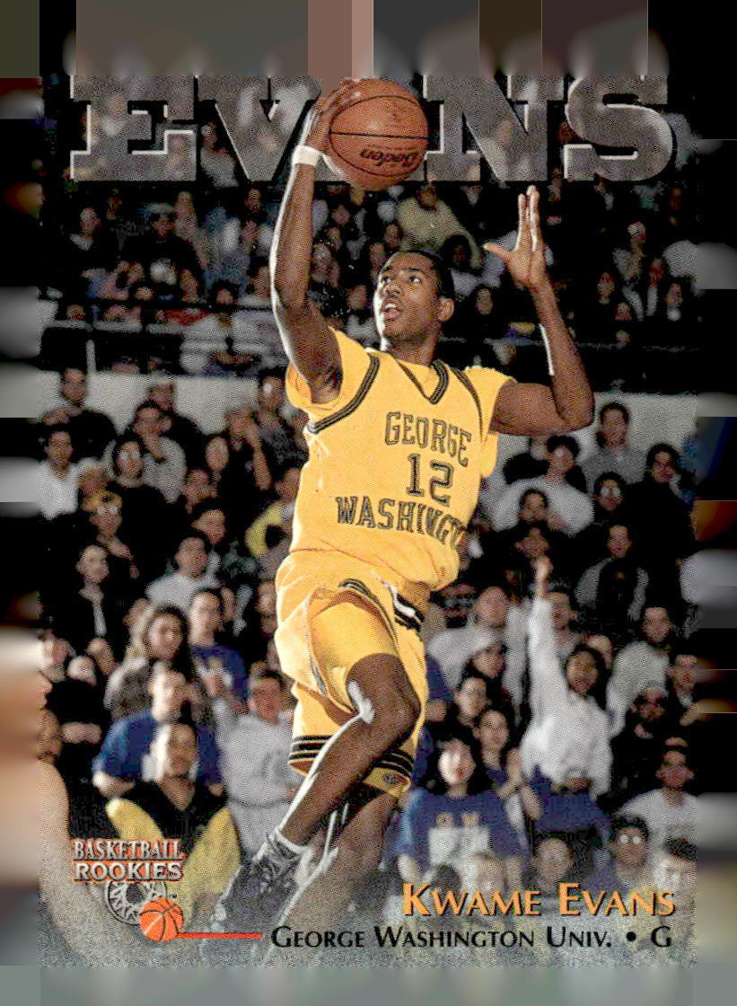 1996 Score Board Rookies #21 Kwame Evans