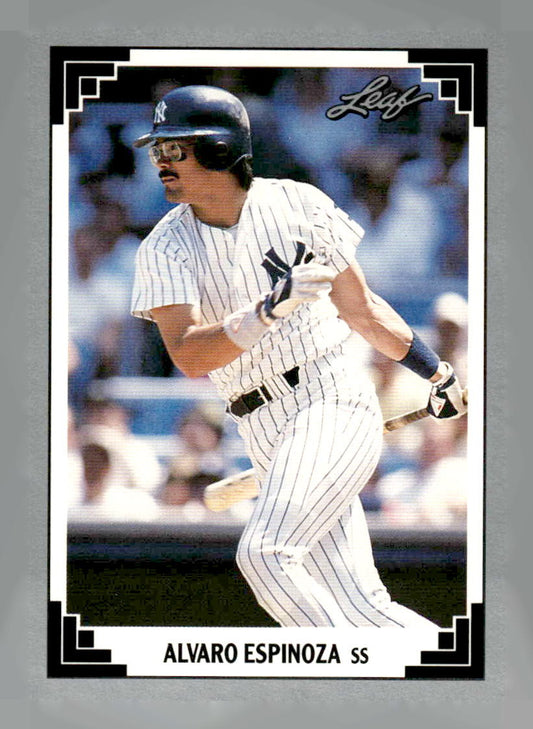 1991 Leaf #198 Alvaro Espinoza