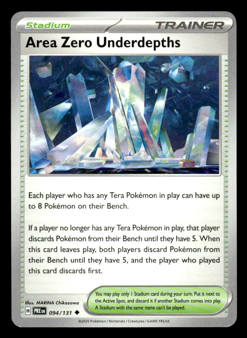 SV: Prismatic Evolutions #094/131 Area Zero Underdepths Uncommon