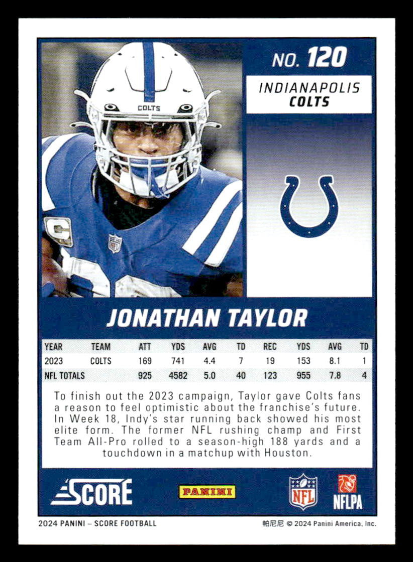 2024 Score #120 Jonathan Taylor