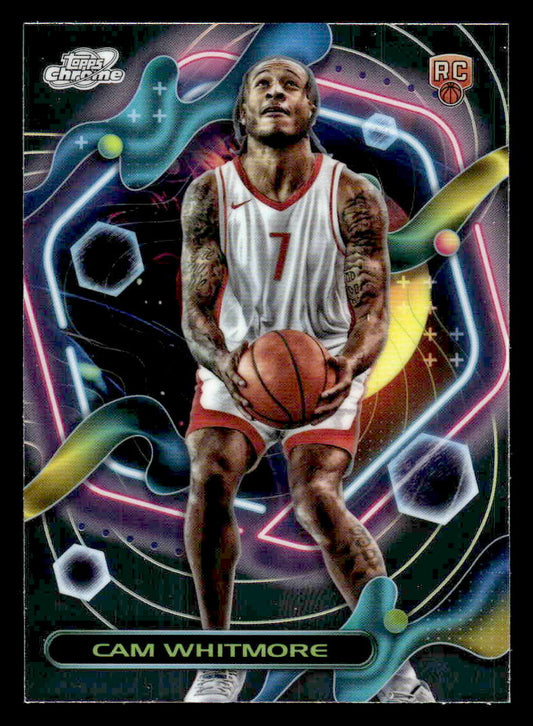 2023-24 Topps Chrome Cosmic #168 Cam Whitmore