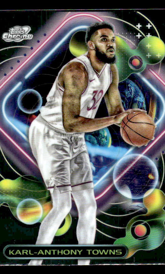 2023-24 Topps Chrome Cosmic #74 Karl-Anthony Towns