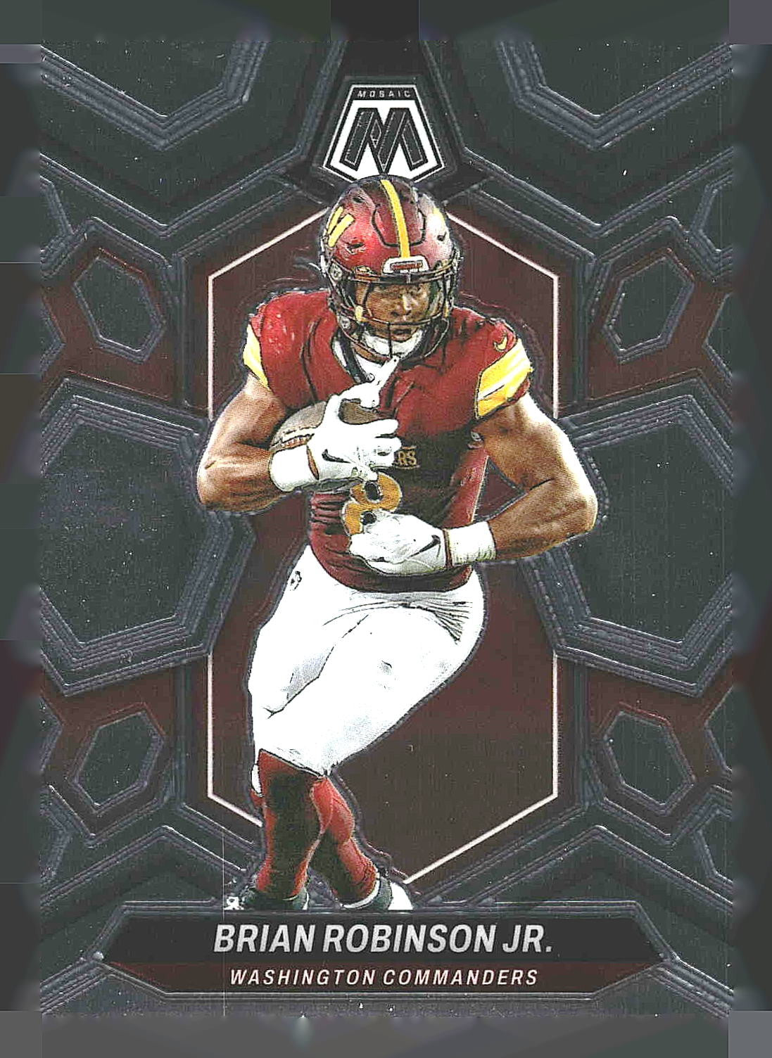 2024 Panini Mosaic #219 Brian Robinson Jr.