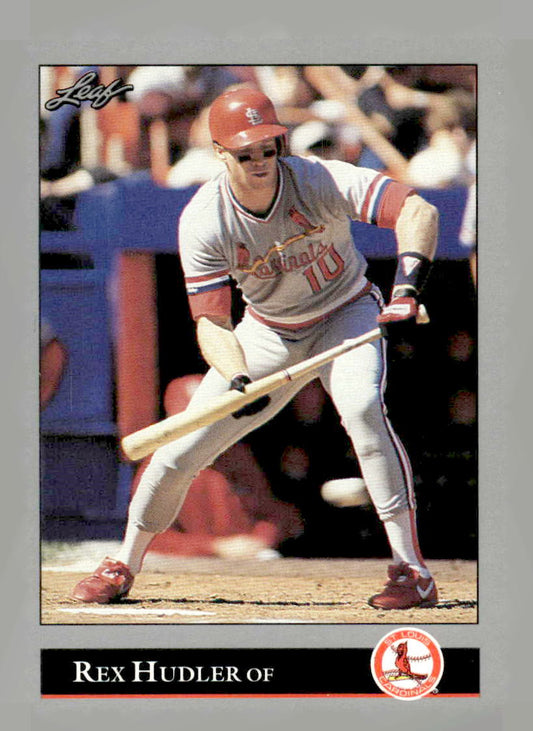 1992 Leaf #25 Rex Hudler