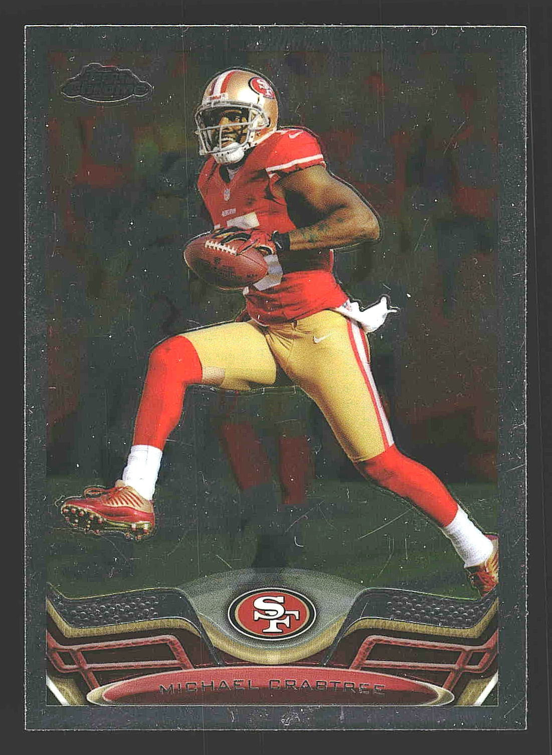 2013 Topps Chrome #179 Michael Crabtree