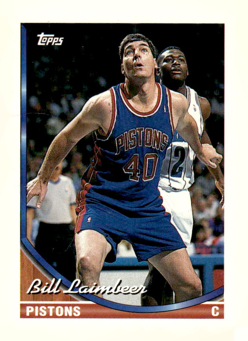 1993-94 Topps #147 Bill Laimbeer