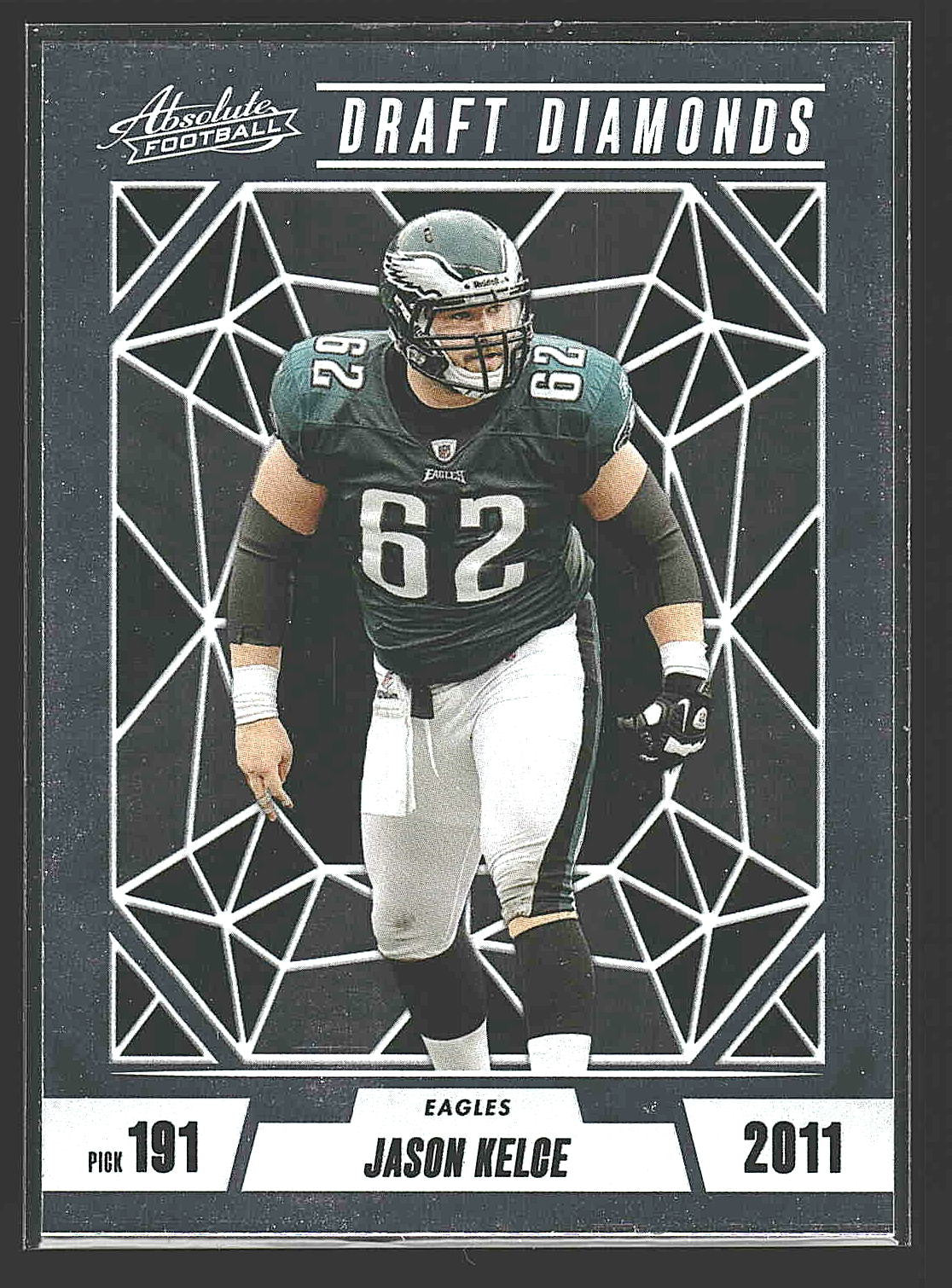 2024 Panini Absolute #DD-JKE Jason Kelce Draft Diamonds