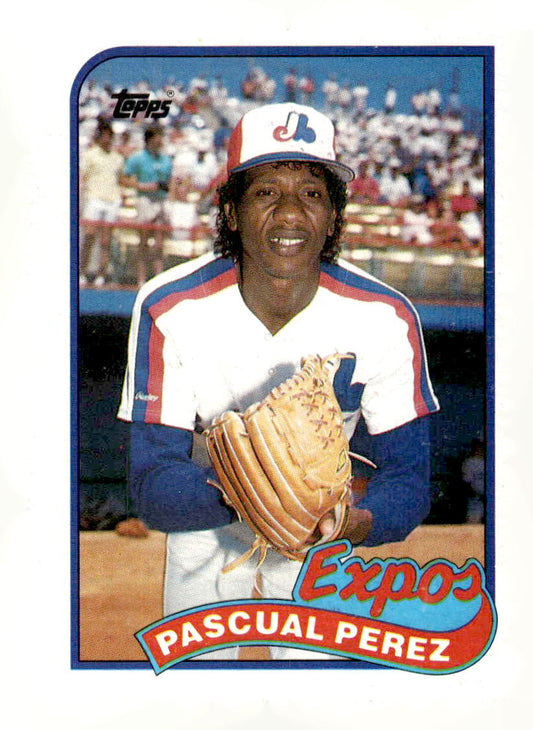 1989 Topps #73 Pascual Perez