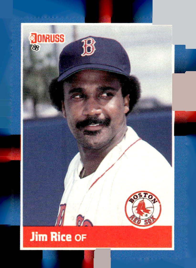 1988 Donruss Boston Red Sox Team Collection #399 Jim Rice