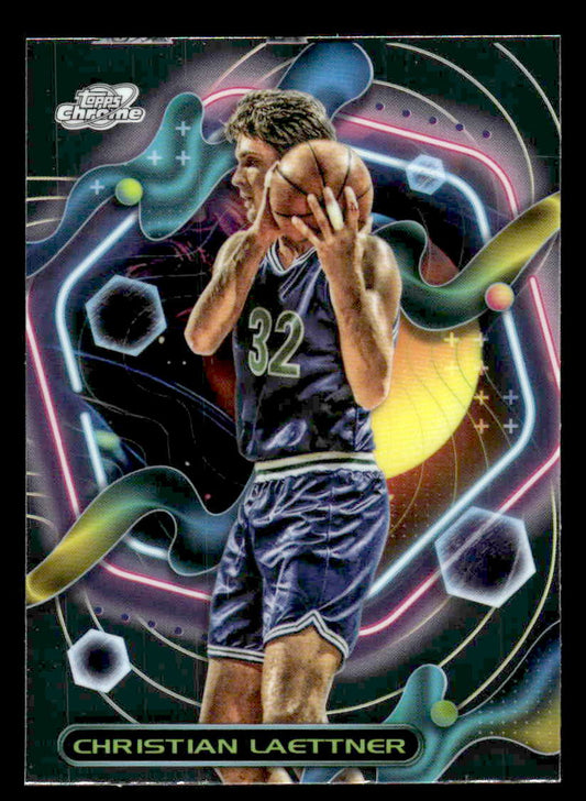 2023-24 Topps Chrome Cosmic #77 Christian Laettner