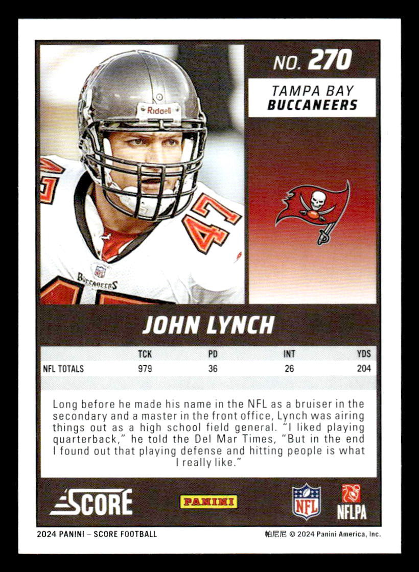 2024 Score #270 John Lynch