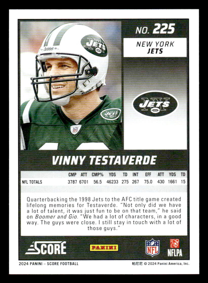 2024 Score #225 Vinny Testaverde