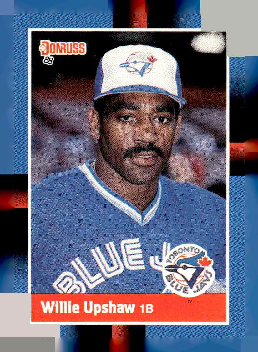 1988 Donruss #271b Willie Upshaw