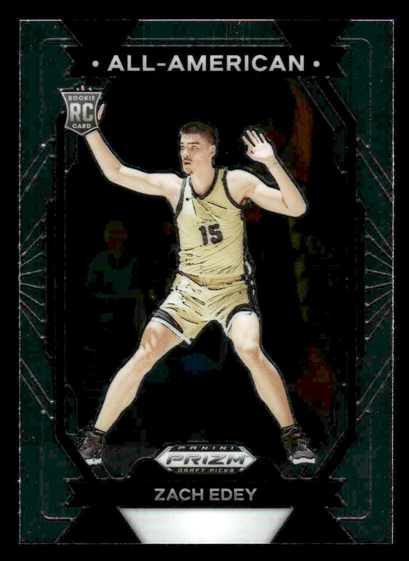 2024 Panini Prizm Draft Picks #15 Zach Edey All-American