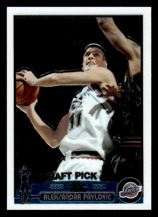 2003-04 Topps Chrome #129a Aleksandar Pavlovic English