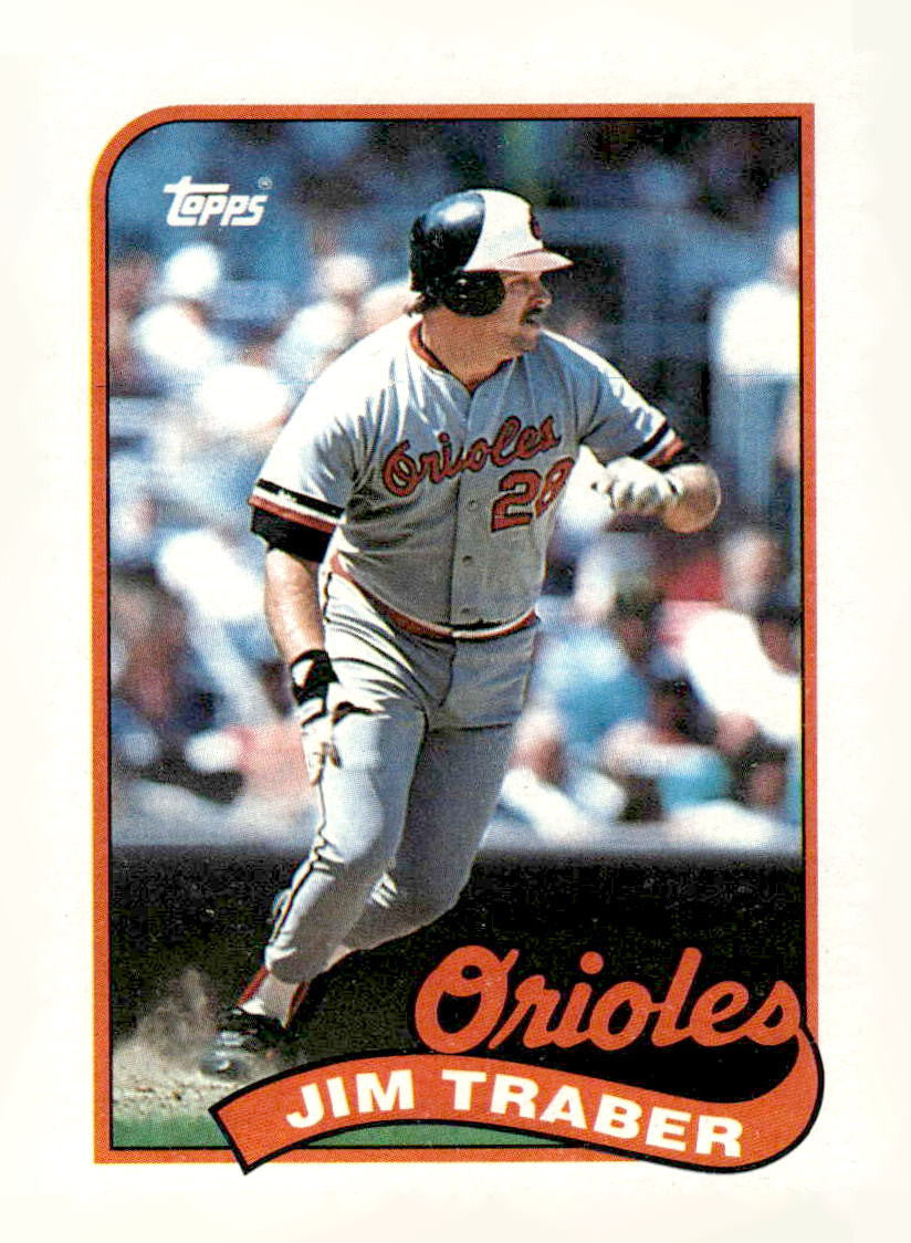 1989 Topps #124 Jim Traber