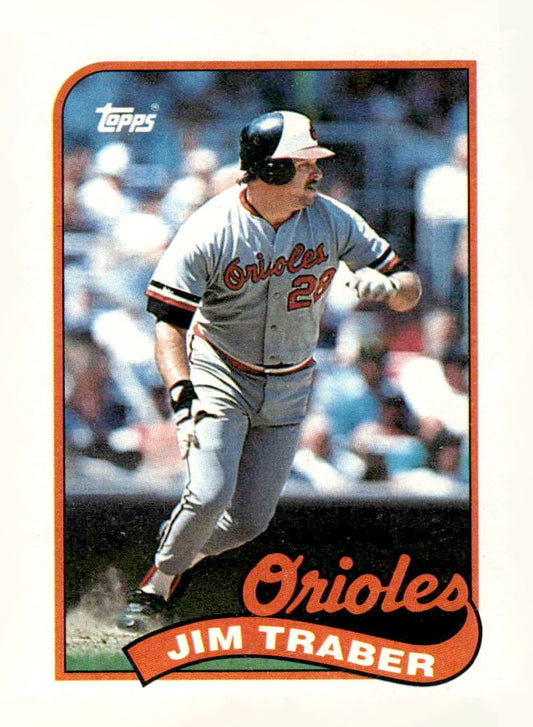 1989 Topps #124 Jim Traber