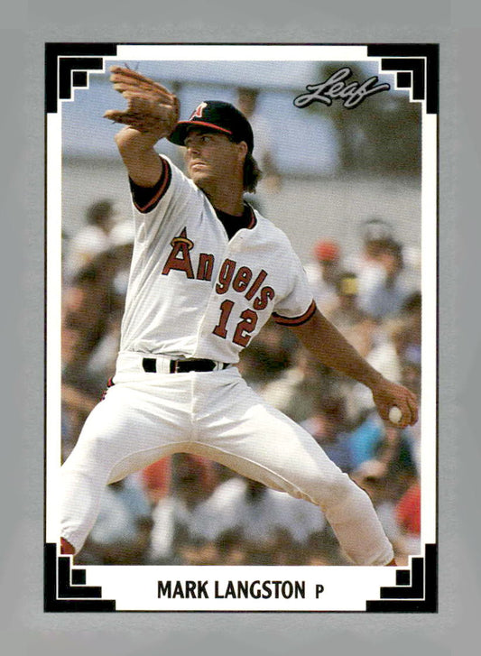 1991 Leaf #67 Mark Langston