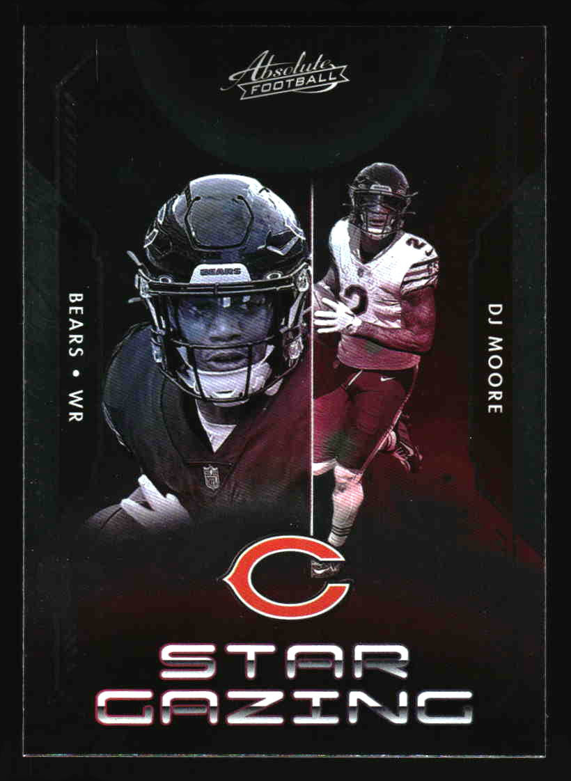 2023 Panini Absolute #SG-15 DJ Moore Star Gazing