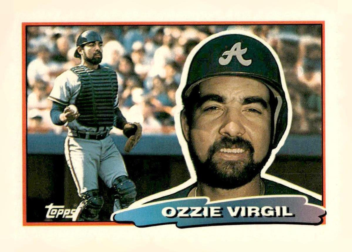 1988 Topps Big #148b Ozzie Virgil