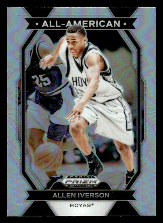 2024 Panini Prizm Draft Picks #18 Allen Iverson All-American Prizms Silver