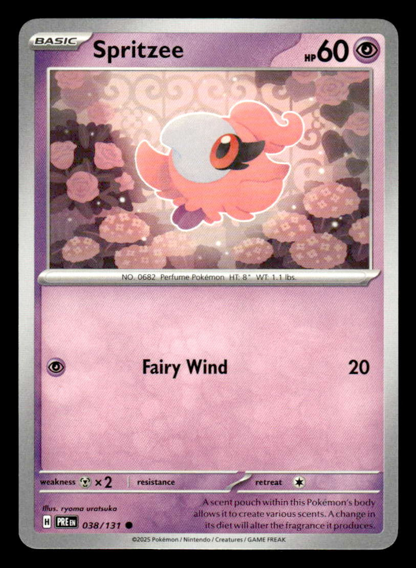 SV: Prismatic Evolutions #038/131 Spritzee Common