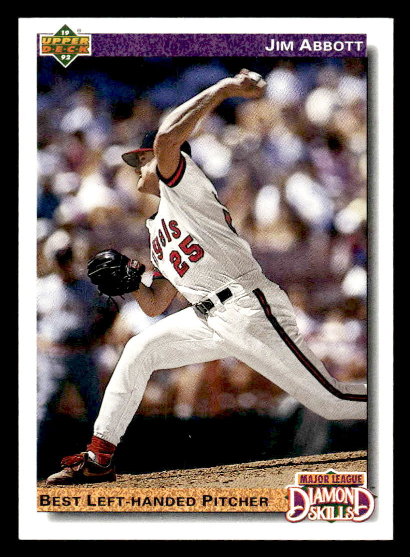 1992 Upper Deck #642 Jim Abbott