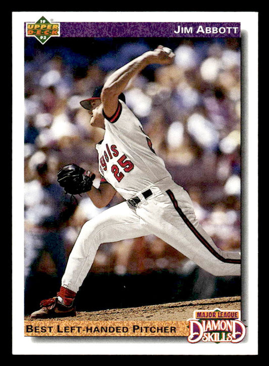 1992 Upper Deck #642 Jim Abbott
