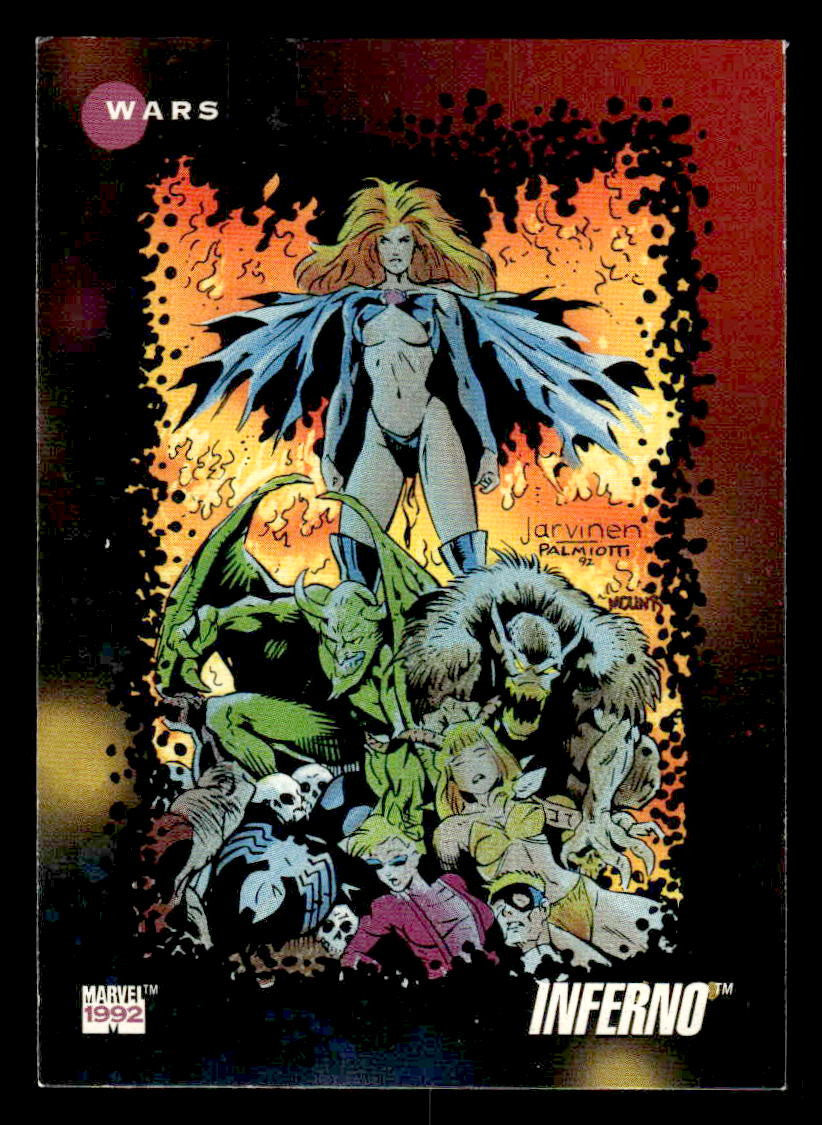 1992 Impel Marvel Universe #188 Inferno