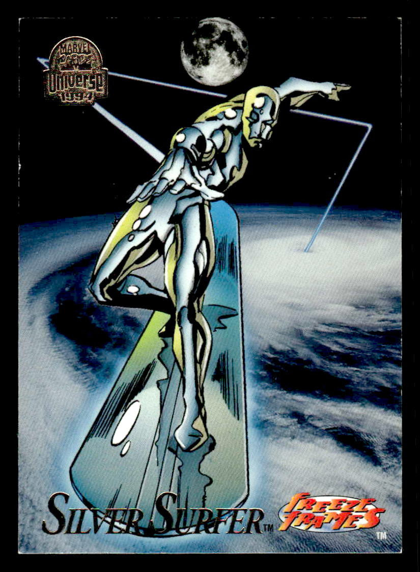 1994 Fleer Marvel Universe #6 Silver Surfer FF