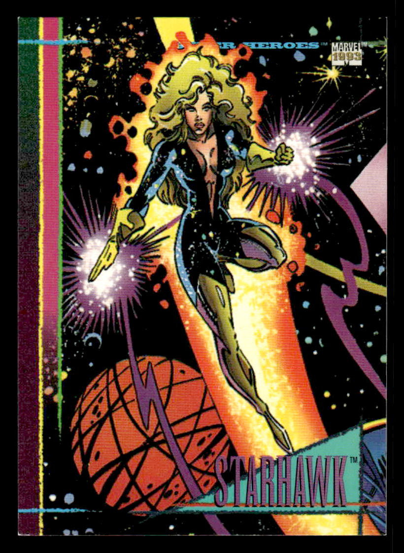 1993 SkyBox Marvel Universe #13 Starhawk