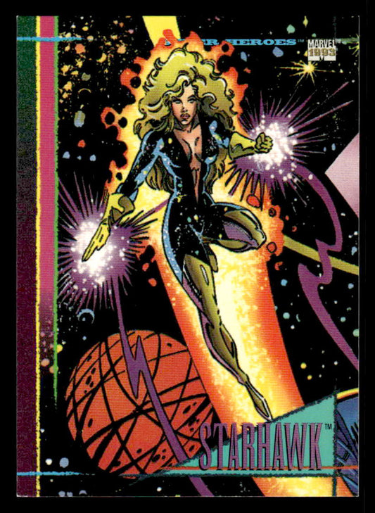 1993 SkyBox Marvel Universe #13 Starhawk