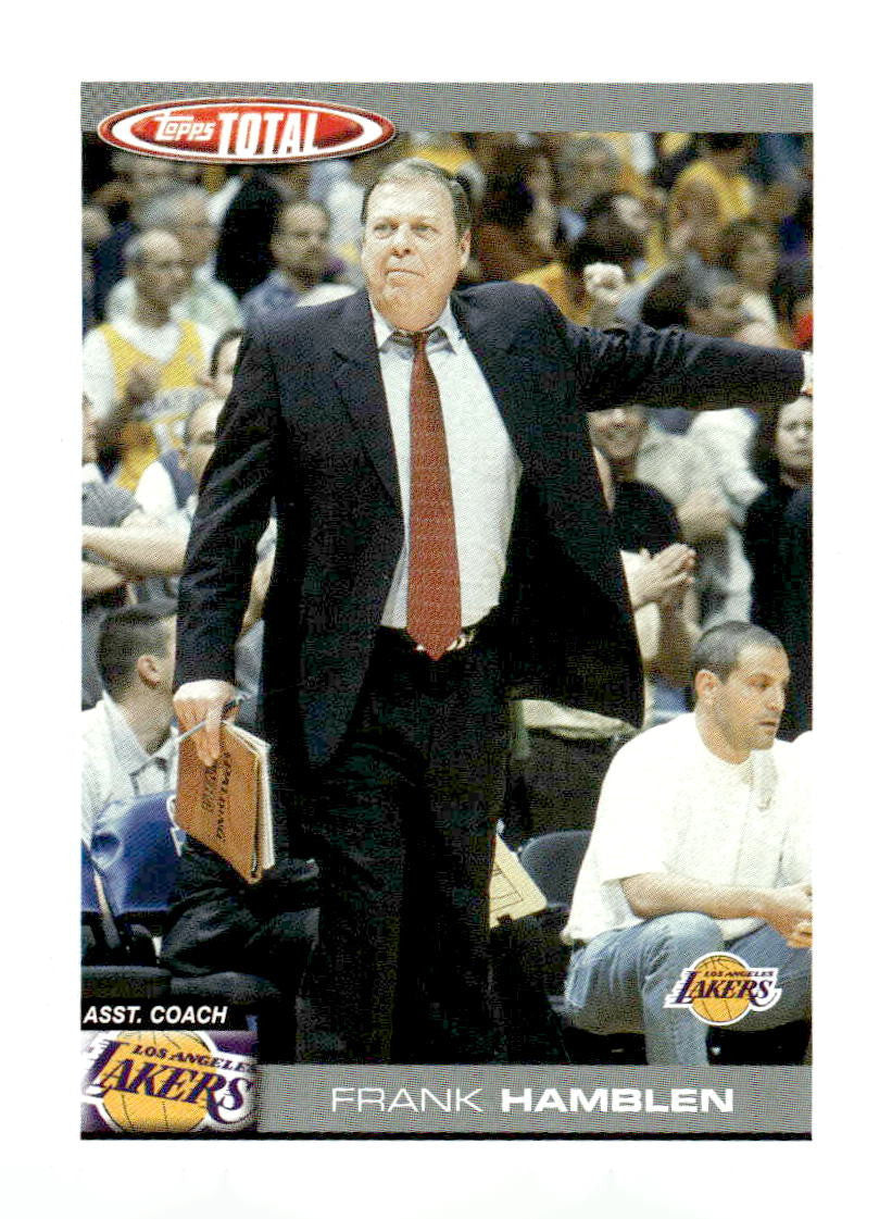2004-05 Topps Total #386 Frank Hamblen