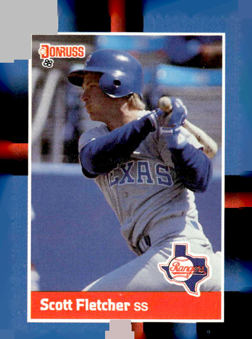 1988 Donruss #155 Scott Fletcher