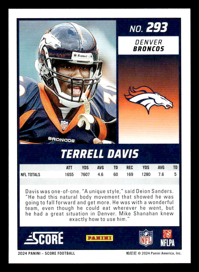 2024 Score #293 Terrell Davis
