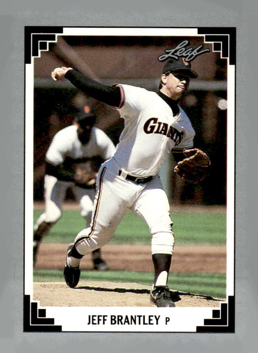 1991 Leaf #136 Jeff Brantley