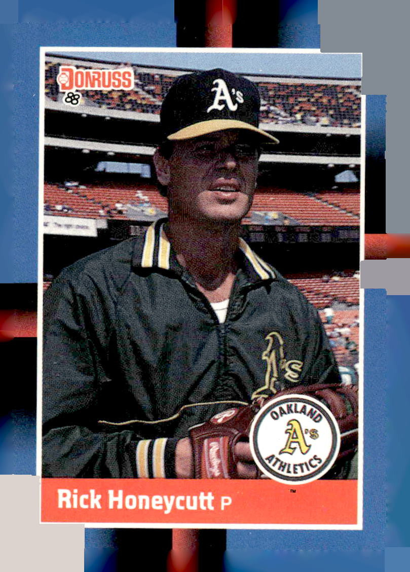 1988 Donruss #590c Rick Honeycutt