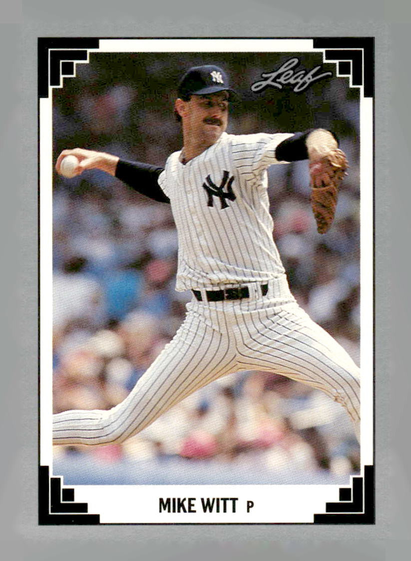 1991 Leaf #74 Mike Witt
