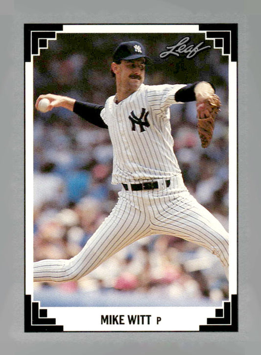 1991 Leaf #74 Mike Witt