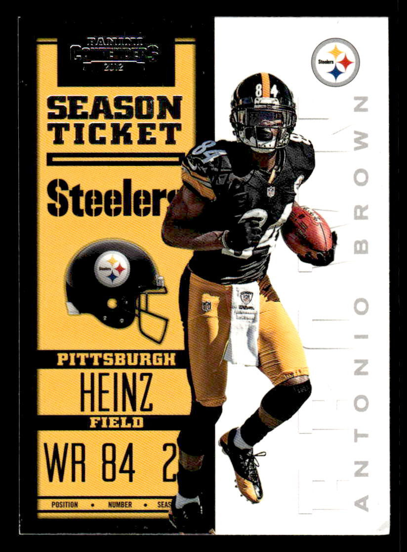 2012 Panini Contenders #77 Antonio Brown