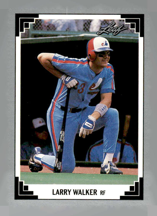 1991 Leaf #241 Larry Walker