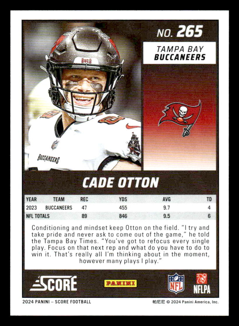 2024 Score #265 Cade Otton