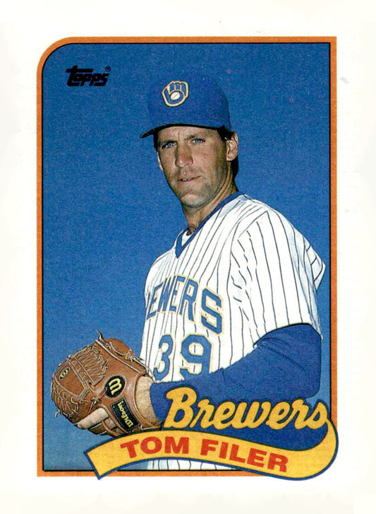 1989 Topps #419 Tom Filer